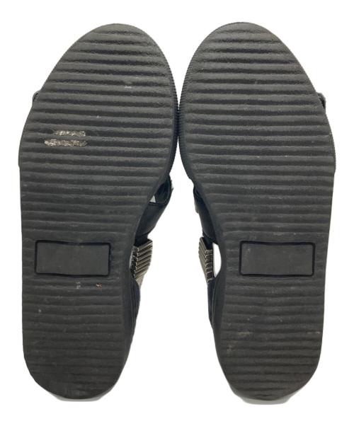 TOGA PULLA（トーガ プルラ）TOGA PULLA (トーガ プルラ) メタルスニーカーサンダル ブラック サイズ:37の古着・服飾アイテム