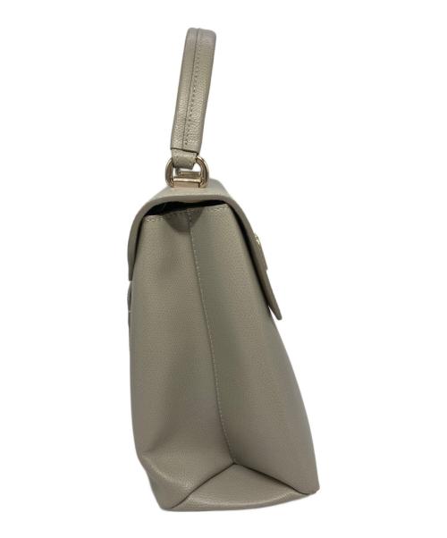 FURLA（フルラ）FURLA (フルラ) 1927 S TOP HANDLE ハンドバッグ グレーの古着・服飾アイテム