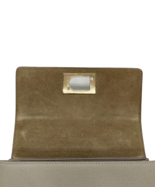 FURLA（フルラ）FURLA (フルラ) 1927 S TOP HANDLE ハンドバッグ グレーの古着・服飾アイテム