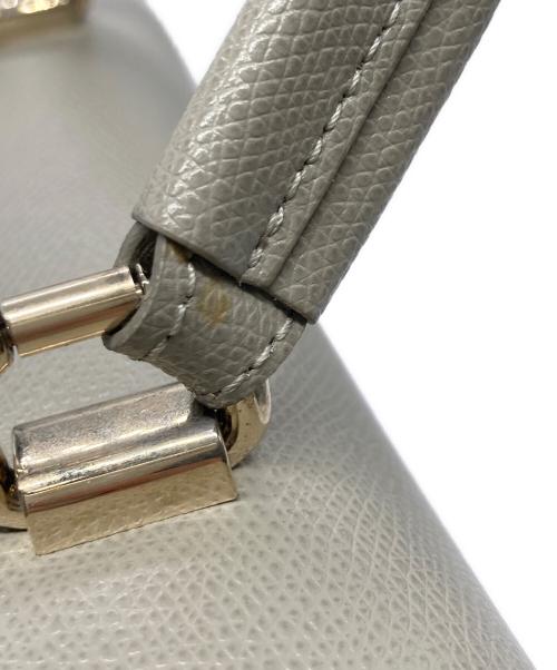 FURLA（フルラ）FURLA (フルラ) 1927 S TOP HANDLE ハンドバッグ グレーの古着・服飾アイテム