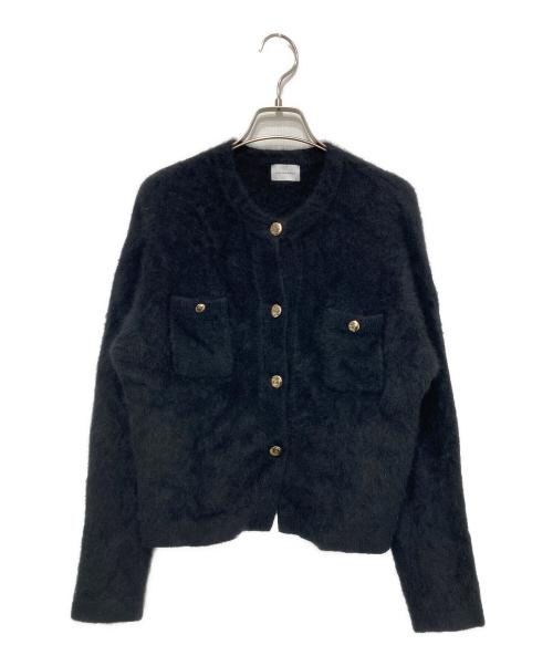 green label relaxing（グリーンレーベルリラクシング）green label relaxing (グリーンレーベルリラクシング) デイリーエリートカーデ ブラック サイズ:FREEの古着・服飾アイテム