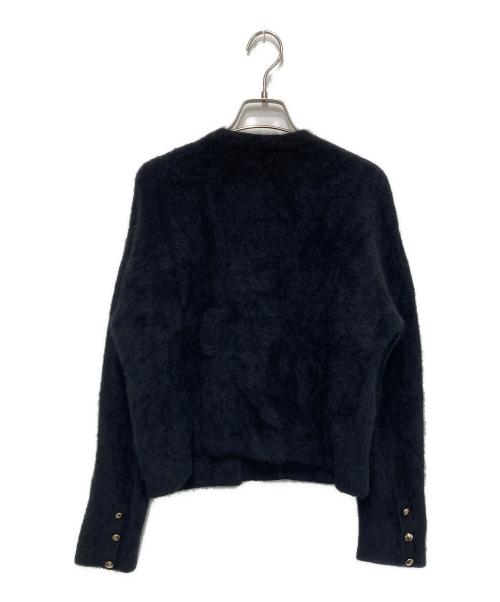 green label relaxing（グリーンレーベルリラクシング）green label relaxing (グリーンレーベルリラクシング) デイリーエリートカーデ ブラック サイズ:FREEの古着・服飾アイテム