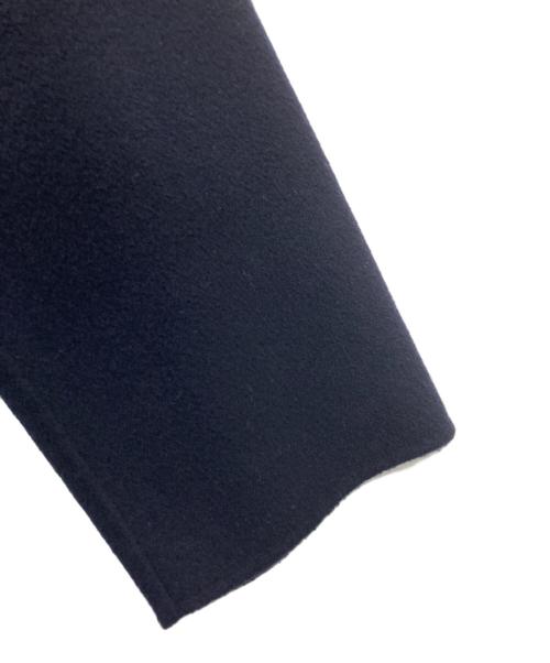 Spick and Span（スピック＆スパン）Spick and Span (スピックアンドスパン) W/Nyダブルブレストリバーコート ネイビー サイズ:36の古着・服飾アイテム