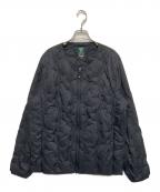 South2 West8×TAIONサウスツー ウエストエイト×タイオン）の古着「インナーダウンジャケット」｜ブラック