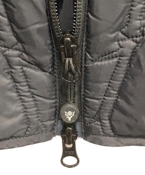 South2 West8（サウスツー ウエストエイト）South2 West8 (サウスツー ウエストエイト) TAION (タイオン) インナーダウンジャケット ブラック サイズ:XLの古着・服飾アイテム