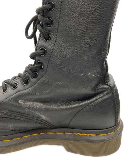 Dr.Martens（ドクターマーチン）Dr.Martens (ドクターマーチン) 10ホールブーツ ブラック サイズ:UK4の古着・服飾アイテム