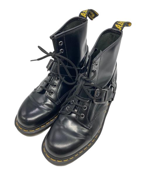 Dr.Martens（ドクターマーチン）Dr.Martens (ドクターマーチン) 1460 HARNESS 8 ホール ブーツ ブラック サイズ:UK7 / US8Mの古着・服飾アイテム