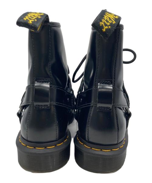 Dr.Martens（ドクターマーチン）Dr.Martens (ドクターマーチン) 1460 HARNESS 8 ホール ブーツ ブラック サイズ:UK7 / US8Mの古着・服飾アイテム
