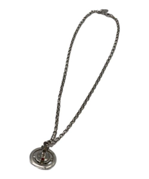 Vivienne Westwood（ヴィヴィアンウエストウッド）Vivienne Westwood (ヴィヴィアンウエストウッド) オーブネックレス シルバーの古着・服飾アイテム
