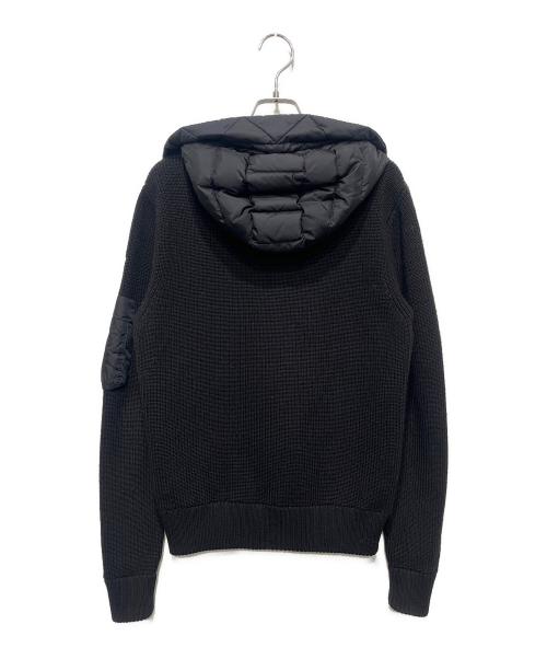 MONCLER（モンクレール）MONCLER (モンクレール) ニット切替 ダウンジャケット ブラック サイズ:Ｓの古着・服飾アイテム