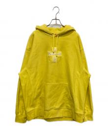 SUPREME（シュプリーム）の古着「クロスボックスロゴフーディー」｜イエロー