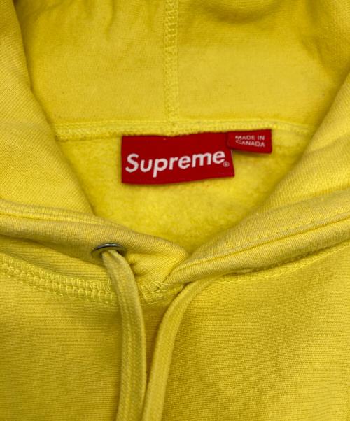 SUPREME（シュプリーム）SUPREME (シュプリーム) クロスボックスロゴフーディー イエロー サイズ:XLの古着・服飾アイテム