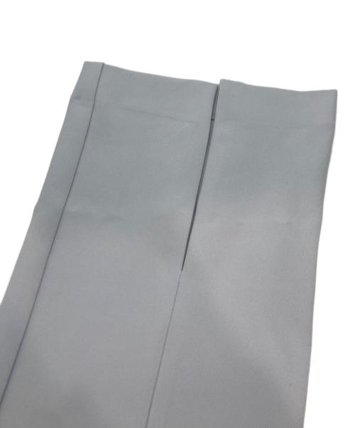 anuans（アニュアンス）anuans (アニュアンス) ダブルストレッチスリットフレアパンツ ブルー サイズ:Ｓの古着・服飾アイテム