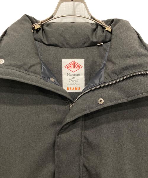 DANTON（ダントン）DANTON (ダントン) BEAMS (ビームス) 別注 Down Army Hooded Jacket ブラック サイズ:Ｍの古着・服飾アイテム