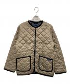 LAVENHAMラベンハム）の古着「コントラスト コナード ジャケット」｜ベージュ