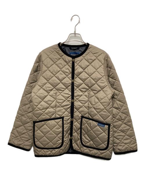 LAVENHAM（ラベンハム）LAVENHAM (ラベンハム) コントラスト コナード ジャケット ベージュ サイズ:10(38)の古着・服飾アイテム