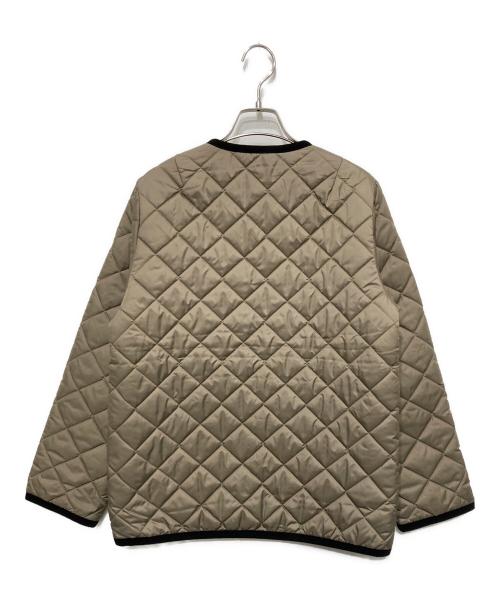 LAVENHAM（ラベンハム）LAVENHAM (ラベンハム) コントラスト コナード ジャケット ベージュ サイズ:10(38)の古着・服飾アイテム