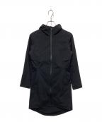 LULULEMONルルレモン）の古着「フーデッドコート」｜ブラック