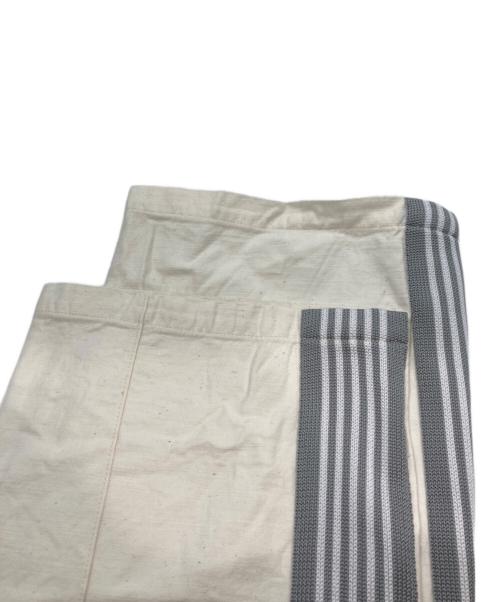 Needles（ニードルズ）Needles (ニードルズ) トラックパンツ バックサテン アイボリー サイズ:Ｍの古着・服飾アイテム