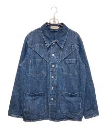 NAMACHEKO（ナマチェコ）の古着「デニムカバーオール」｜インディゴ