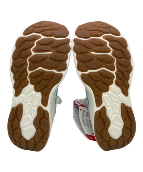 NEW BALANCE（ニューバランス）NEW BALANCE (ニューバランス) Blue Bottle Coffee (ブルーボトルコーヒー) ローカットスニーカー ホワイト×ブルー サイズ:27.5㎝の古着・服飾アイテム