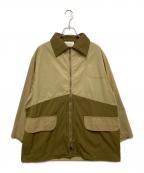 BEAMS BOYビームスボーイ）の古着「ハンティングデティールオーバーコート」｜ベージュ