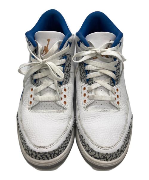 NIKE（ナイキ）NIKE (ナイキ) レトロ トゥルーブルーアンドコッパー スニーカー ホワイト サイズ:US9.5/UK8.5/EUR43の古着・服飾アイテム