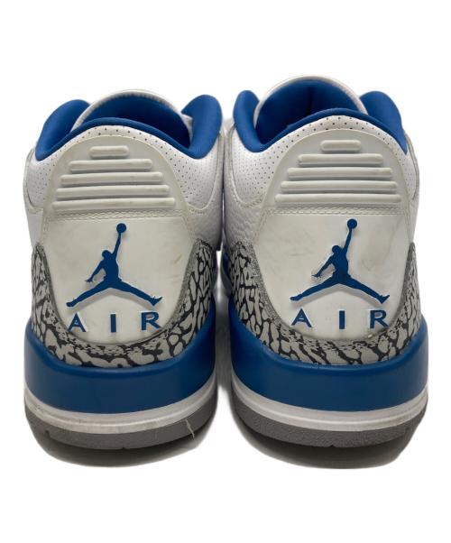 NIKE（ナイキ）NIKE (ナイキ) レトロ トゥルーブルーアンドコッパー スニーカー ホワイト サイズ:US9.5/UK8.5/EUR43の古着・服飾アイテム