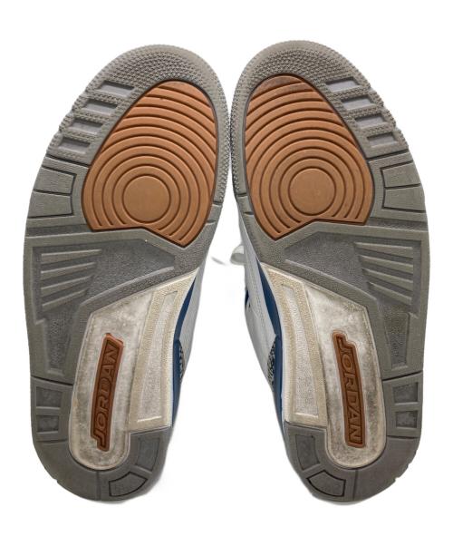 NIKE（ナイキ）NIKE (ナイキ) レトロ トゥルーブルーアンドコッパー スニーカー ホワイト サイズ:US9.5/UK8.5/EUR43の古着・服飾アイテム