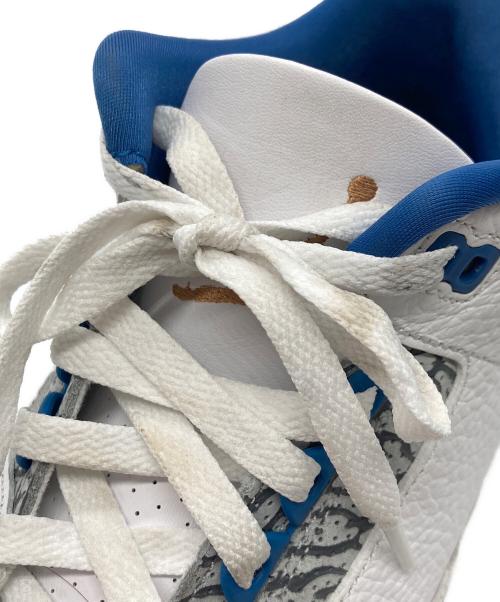NIKE（ナイキ）NIKE (ナイキ) レトロ トゥルーブルーアンドコッパー スニーカー ホワイト サイズ:US9.5/UK8.5/EUR43の古着・服飾アイテム