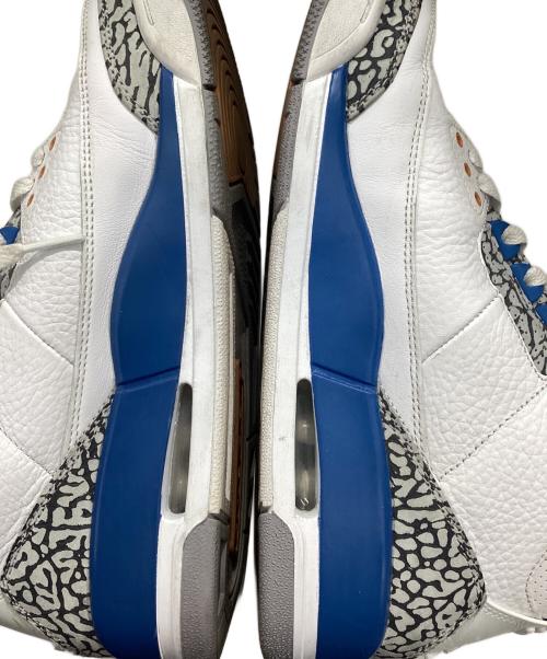 NIKE（ナイキ）NIKE (ナイキ) レトロ トゥルーブルーアンドコッパー スニーカー ホワイト サイズ:US9.5/UK8.5/EUR43の古着・服飾アイテム