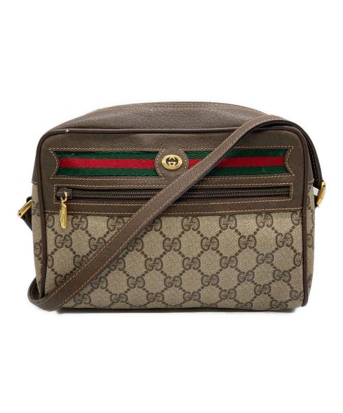 GUCCI（グッチ）GUCCI (グッチ) シェリーラインショルダーバッグ ベージュの古着・服飾アイテム