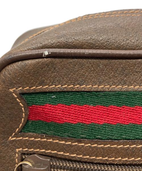 GUCCI（グッチ）GUCCI (グッチ) シェリーラインショルダーバッグ ベージュの古着・服飾アイテム