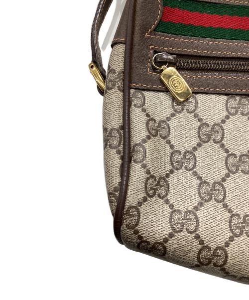 GUCCI（グッチ）GUCCI (グッチ) シェリーラインショルダーバッグ ベージュの古着・服飾アイテム