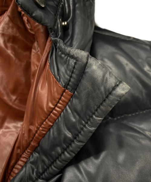 DUVETICA（デュベティカ）DUVETICA (デュベティカ) ファー付ダウンコート ネイビー サイズ:42の古着・服飾アイテム