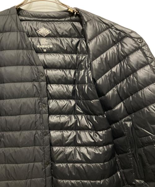 DANTON（ダントン）DANTON (ダントン) インナーダウンコート ブラック サイズ:36の古着・服飾アイテム