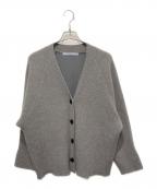 FRAMeWORKフレームワーク）の古着「FOXブークレ接結コクーンカーディガン」｜ベージュ