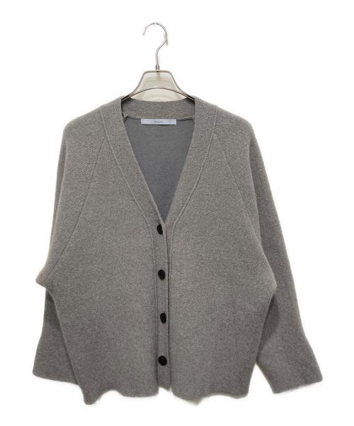 FRAMeWORK（フレームワーク）FRAMeWORK (フレームワーク) FOXブークレ接結コクーンカーディガン ベージュ サイズ:FREEの古着・服飾アイテム