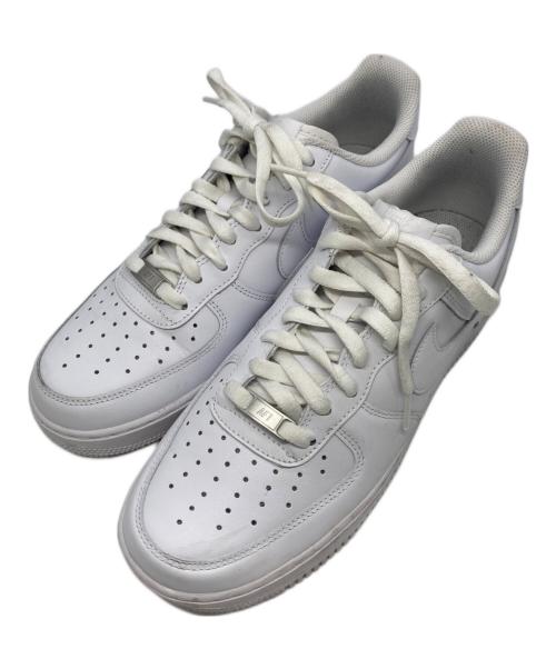 NIKE（ナイキ）NIKE (ナイキ) エア フォース 1 '07 ホワイト サイズ:27.5㎝の古着・服飾アイテム