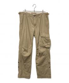 POLO RALPH LAUREN（ポロ・ラルフローレン）の古着「ヘリンボーンカーゴパンツ」｜ベージュ