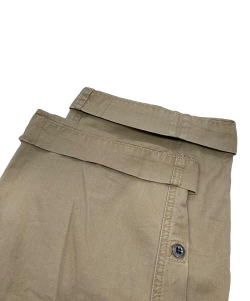 POLO RALPH LAUREN（ポロ・ラルフローレン）POLO RALPH LAUREN (ポロ・ラルフローレン) ヘリンボーンカーゴパンツ ベージュ サイズ:34/32の古着・服飾アイテム