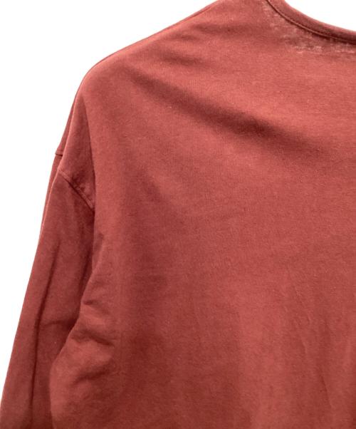 nest Robe（ネストローブ）nest Robe (ネストローブ) 天竺スキッパープルオーバー レッド サイズ:Fの古着・服飾アイテム
