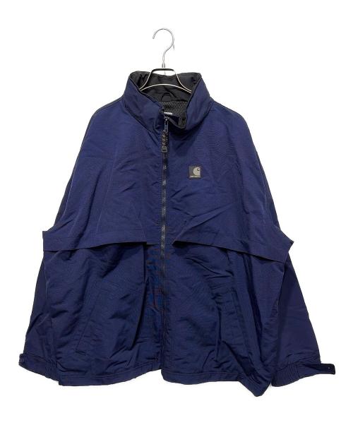 CarHartt（カーハート）CarHartt (カーハート) ナイロンジャケット ネイビー サイズ:2XLの古着・服飾アイテム