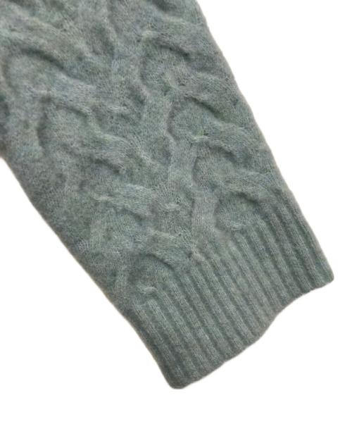 theory luxe（セオリーリュクス）theory luxe (セオリーリュクス) ケーブルニット ブルー サイズ:38の古着・服飾アイテム