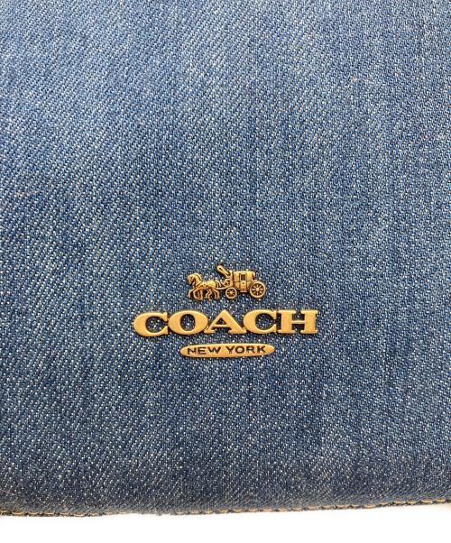 COACH（コーチ）COACH (コーチ) デニムショルダーバッグ ブルー サイズ:なしの古着・服飾アイテム