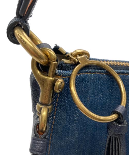 COACH（コーチ）COACH (コーチ) デニムショルダーバッグ ブルー サイズ:なしの古着・服飾アイテム