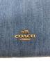 中古・古着 COACH (コーチ) デニムショルダーバッグ ブルー サイズ:なし：12000円