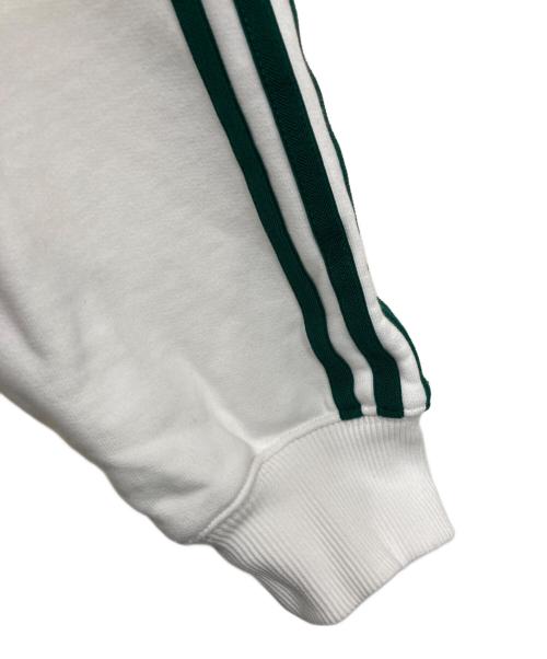 adidas（アディダス）adidas (アディダス) KITH (キス) コラボフーディー ホワイト サイズ:2XLの古着・服飾アイテム