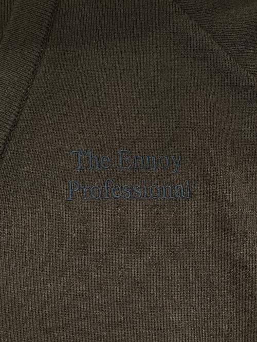 Charles Kirk（チャールズ カーク）Charles Kirk (チャールズ カーク) ENNOY (エンノイ) Button Cardigan ブラウン サイズ:Lの古着・服飾アイテム