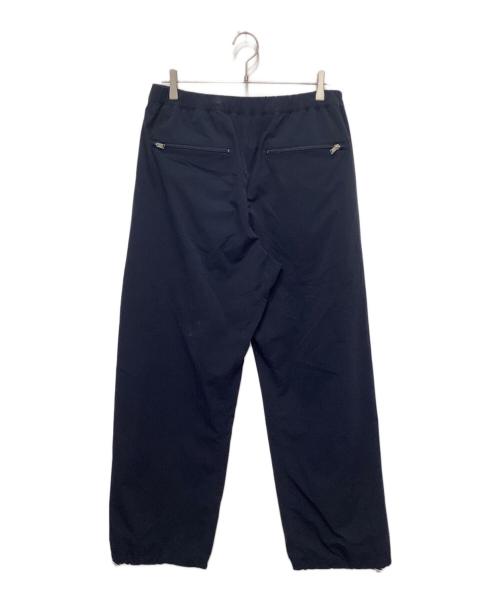 BoTT（ボット）BoTT (ボット) TTT MSW (ティー) ロゴ刺繍トラックパンツ ネイビー サイズ:Lの古着・服飾アイテム